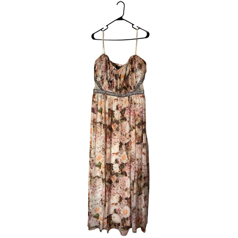 Little Mistress Pleated Floral Dress